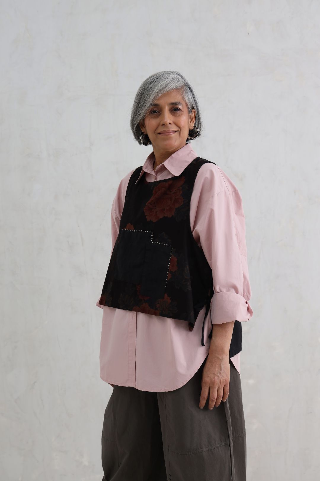 Vintage Floral Waistcoat