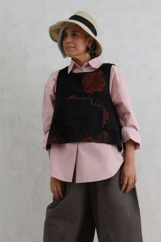 Vintage Floral Waistcoat