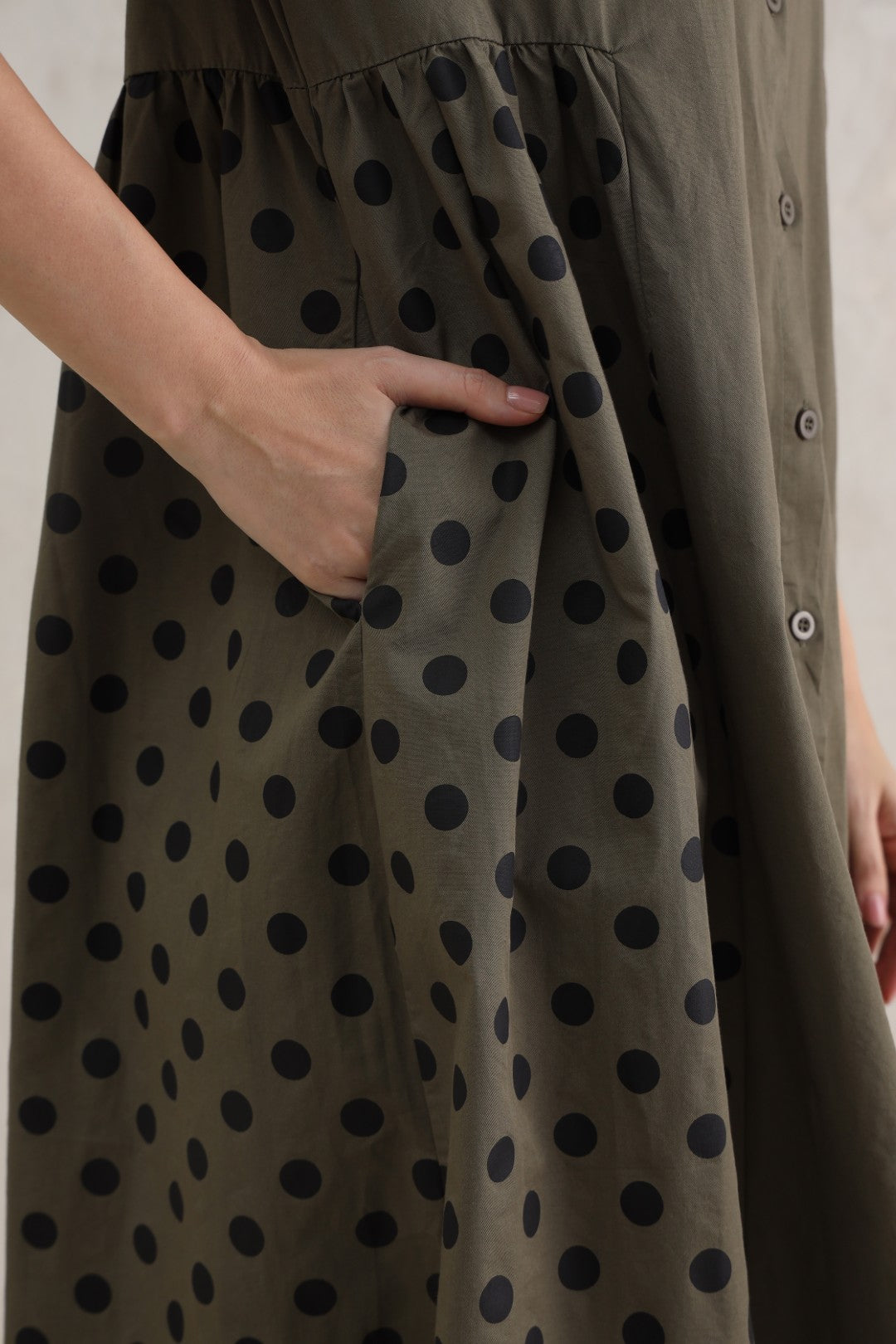 Twill Shirt Dress