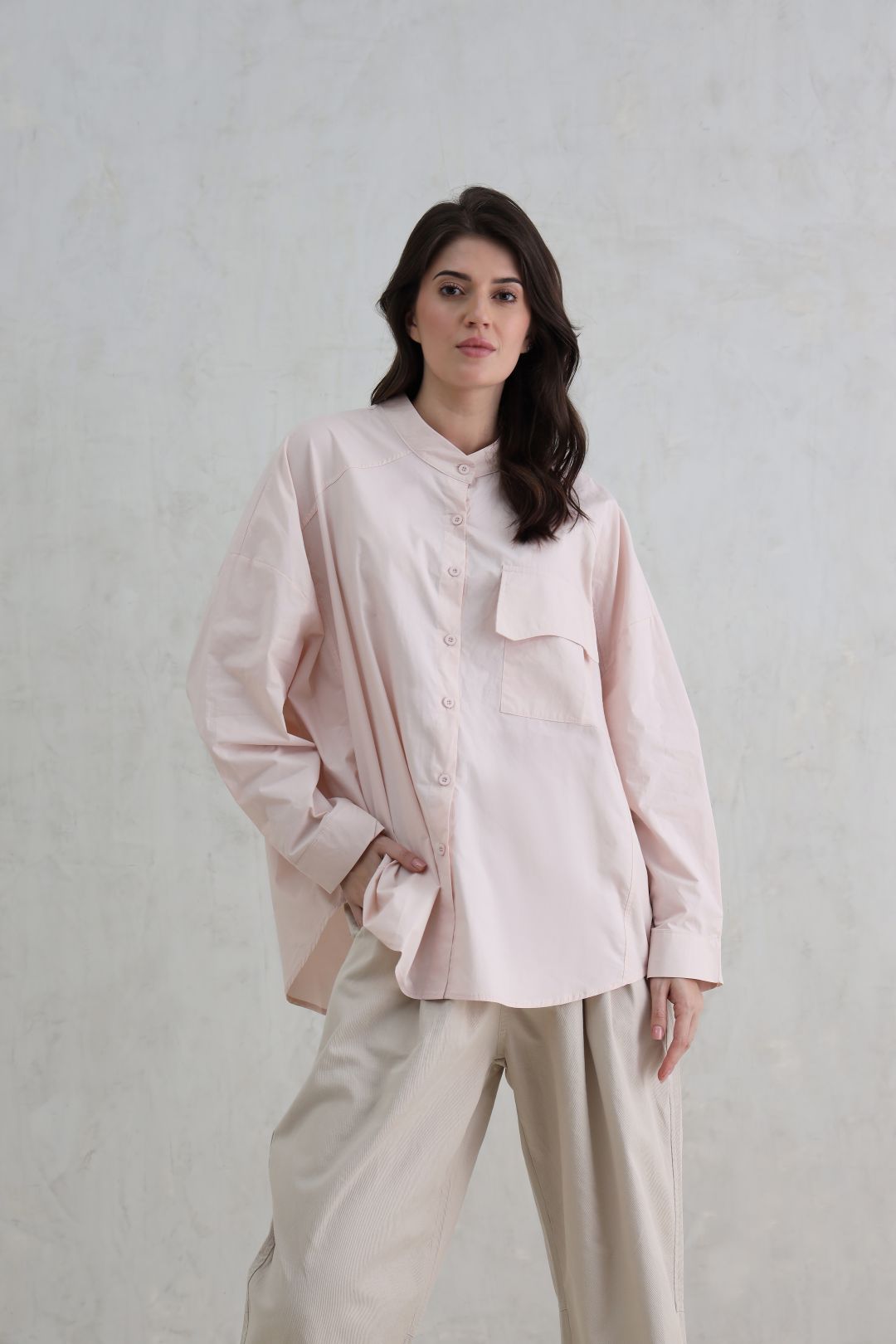 Drop-Shoulder Shirt
