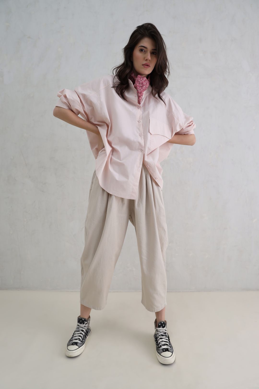 Drop-Shoulder Shirt