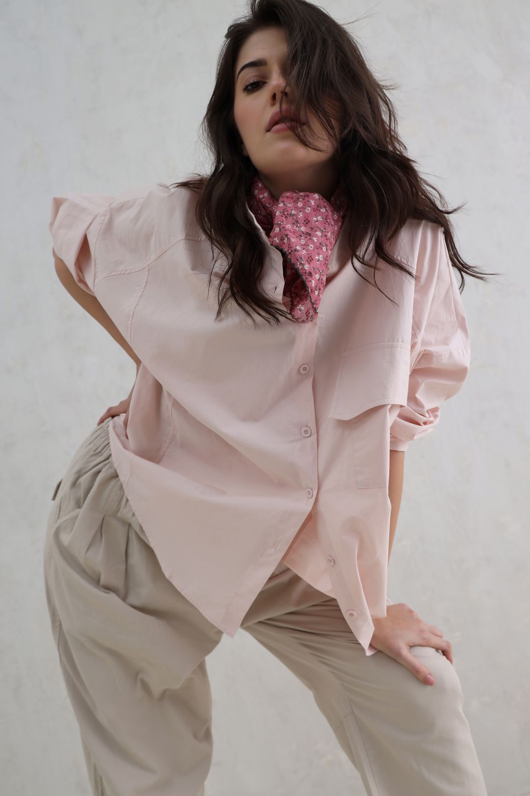 Drop-Shoulder Shirt
