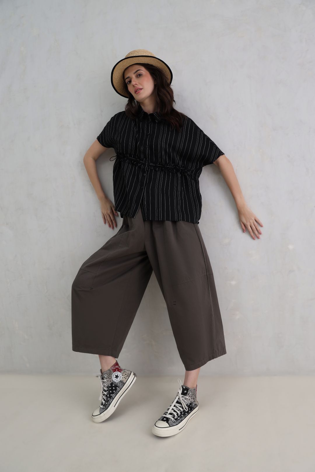 RuffleLine Woven Shirt