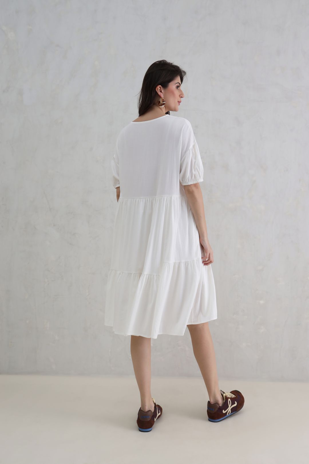 Soft Fall Woven Dress