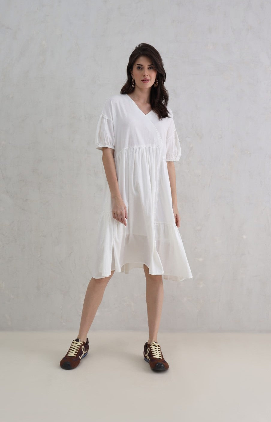 Soft Fall Woven Dress