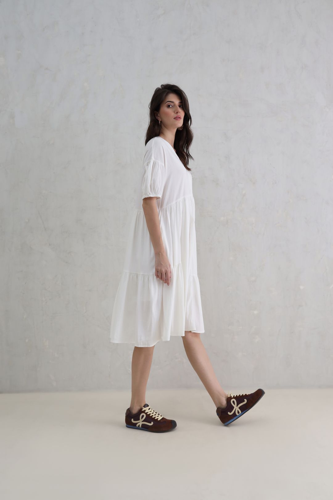 Soft Fall Woven Dress