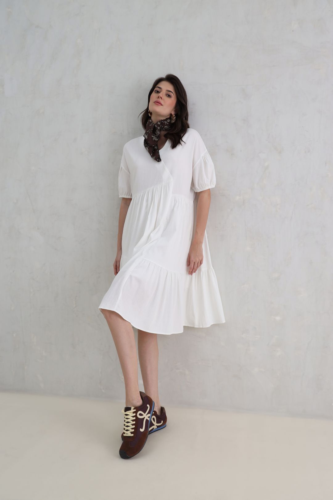 Soft Fall Woven Dress