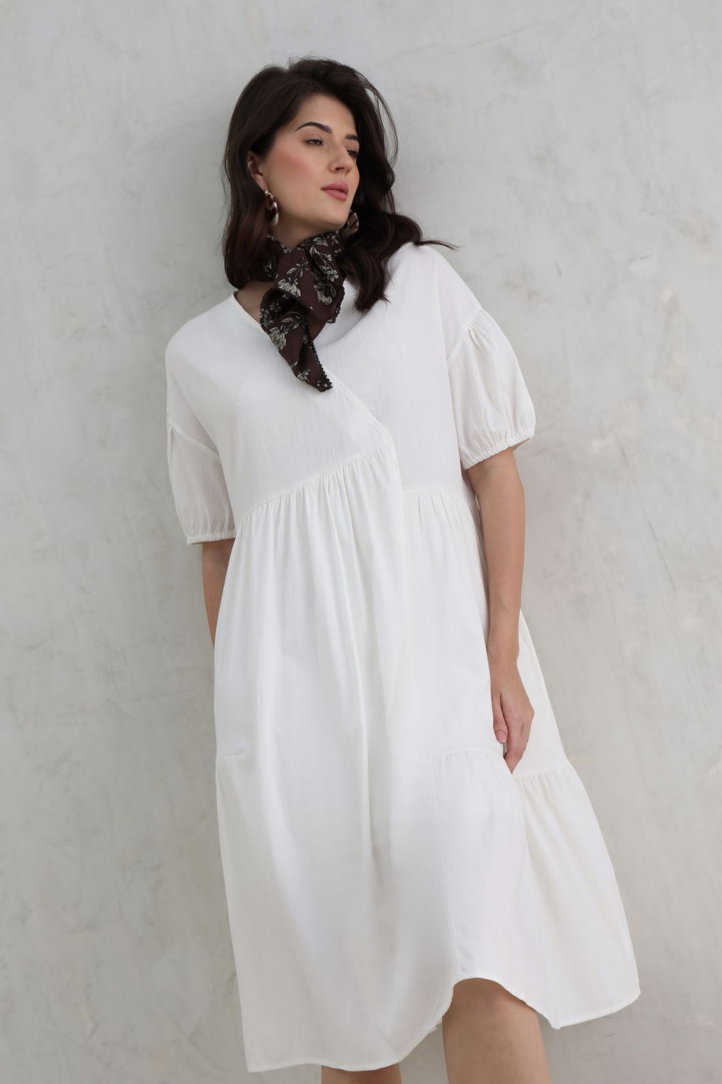 Soft Fall Woven Dress