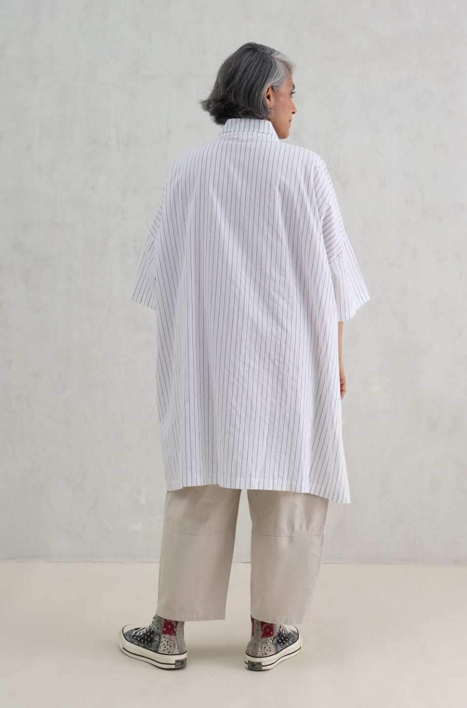 Oversized Stripped Shirt