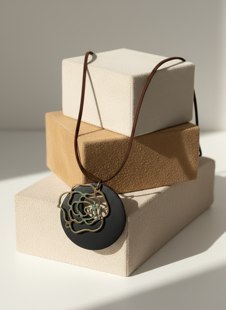 Midnight Bloom Pendant