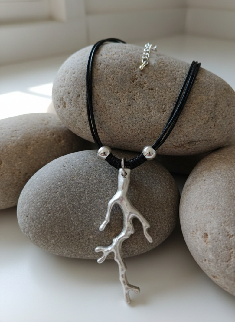 Silver Branch Pendant
