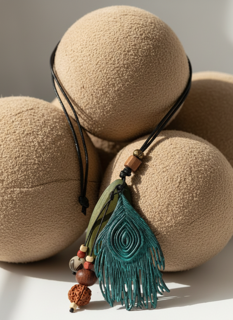 Emerald Grain Necklace