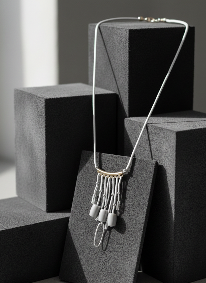 Greyfall Statement Necklace