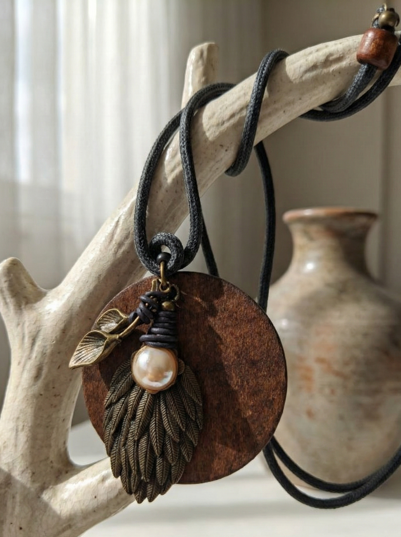 Obsidian Drift Necklace