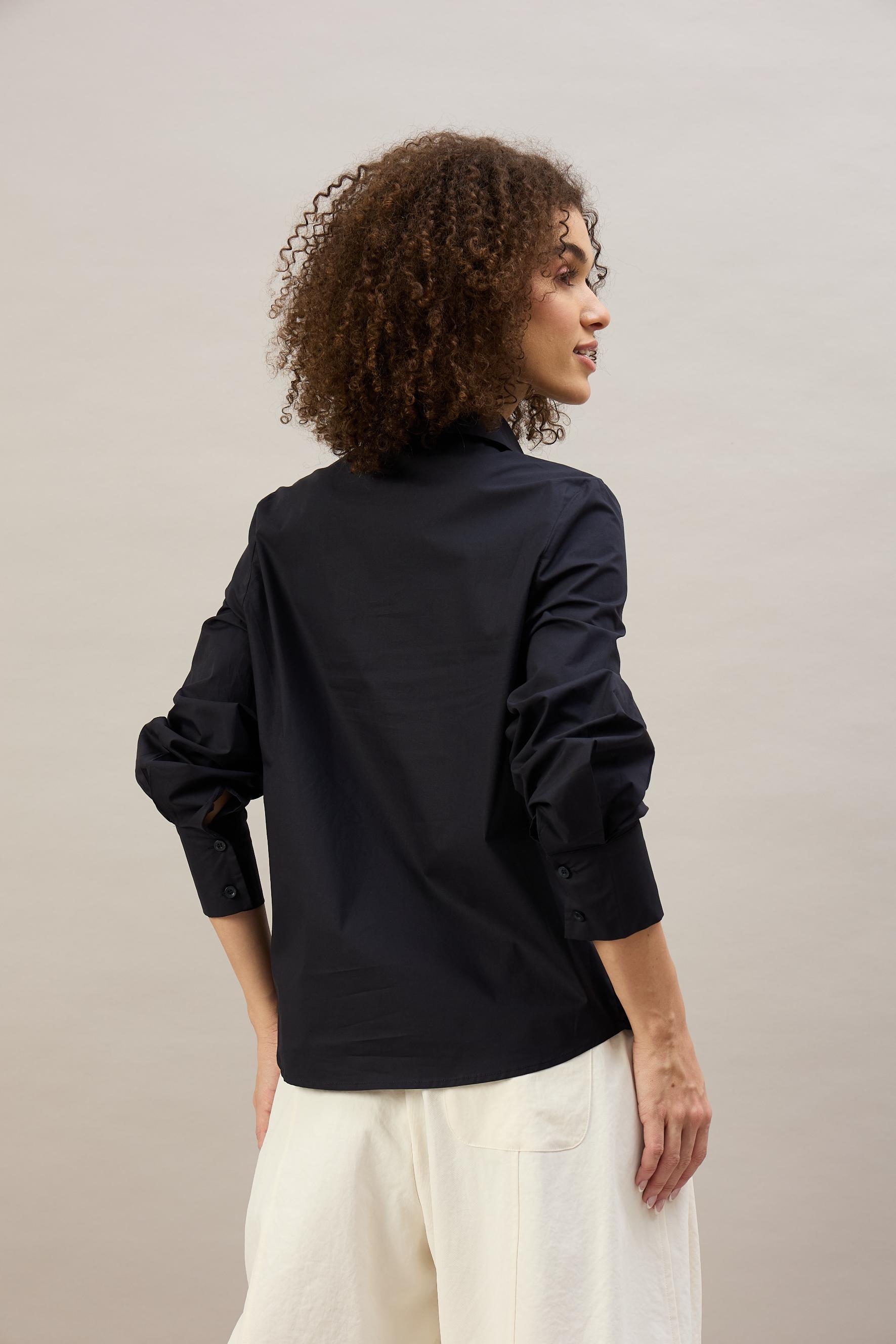 Luxe Tailored Noir Shirt