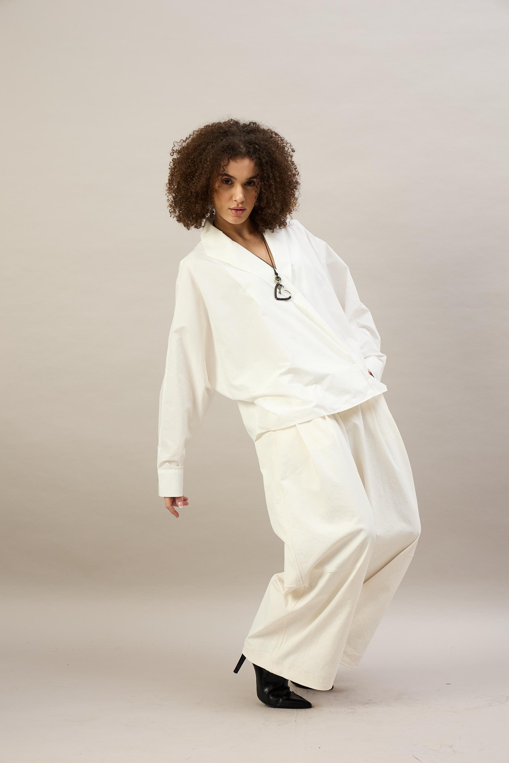 Snowfold Luxe Wrap Shirt