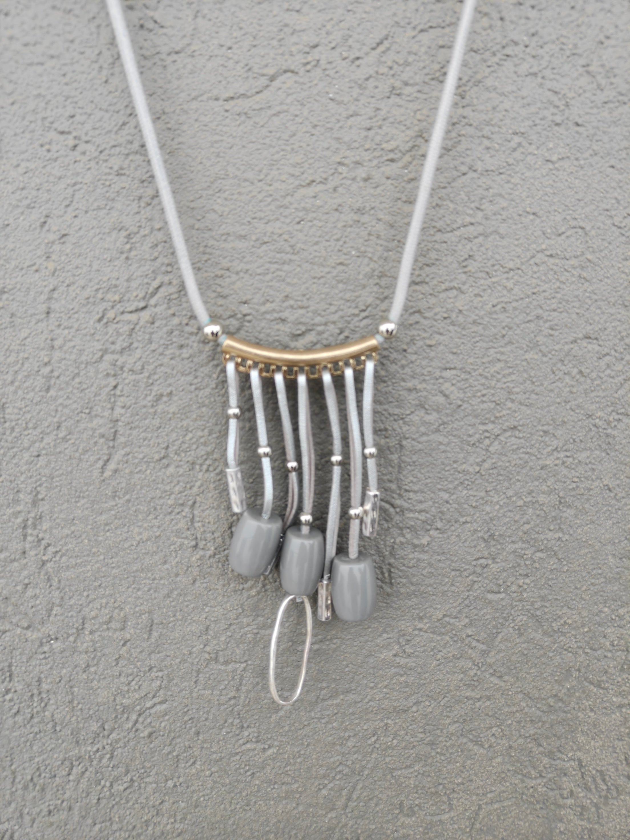 Greyfall Statement Necklace