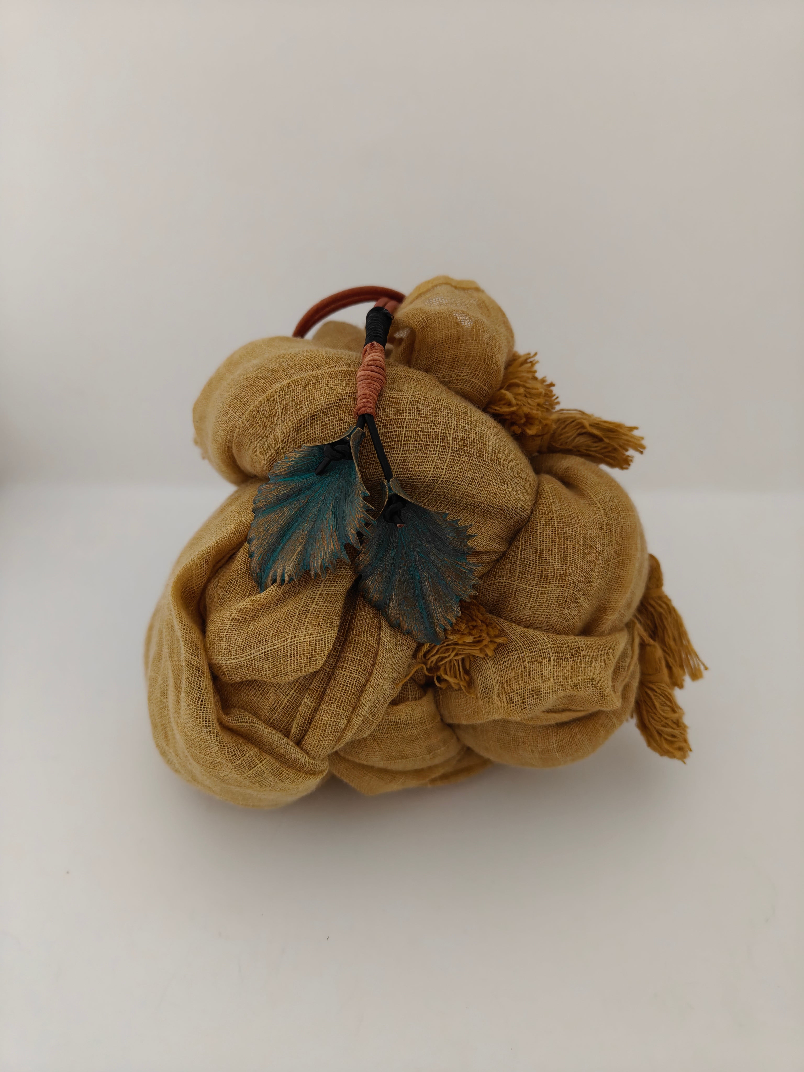 Patina Leaf Talisman