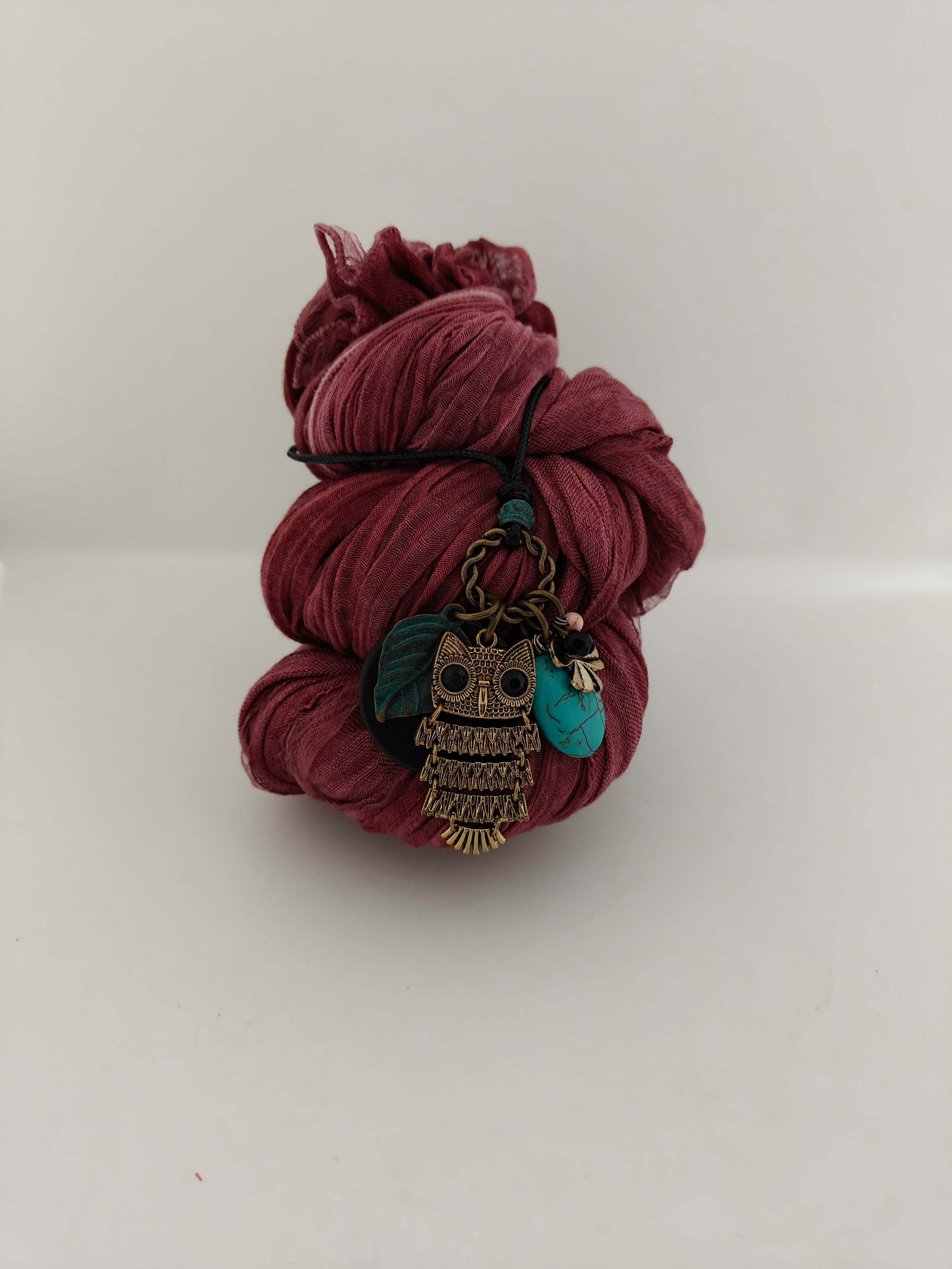 Owl Noir Necklace