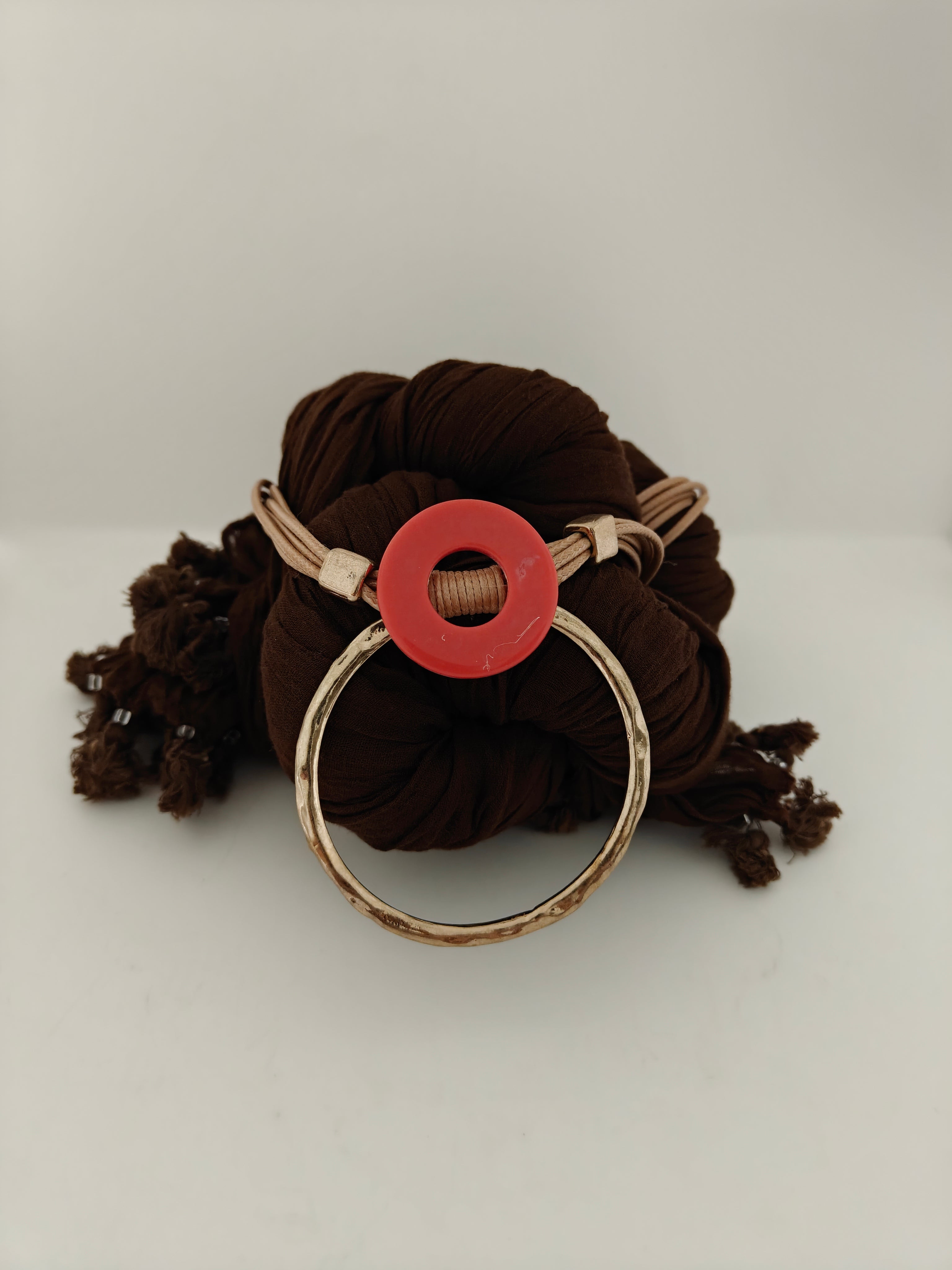 Scarlet Axis Necklace