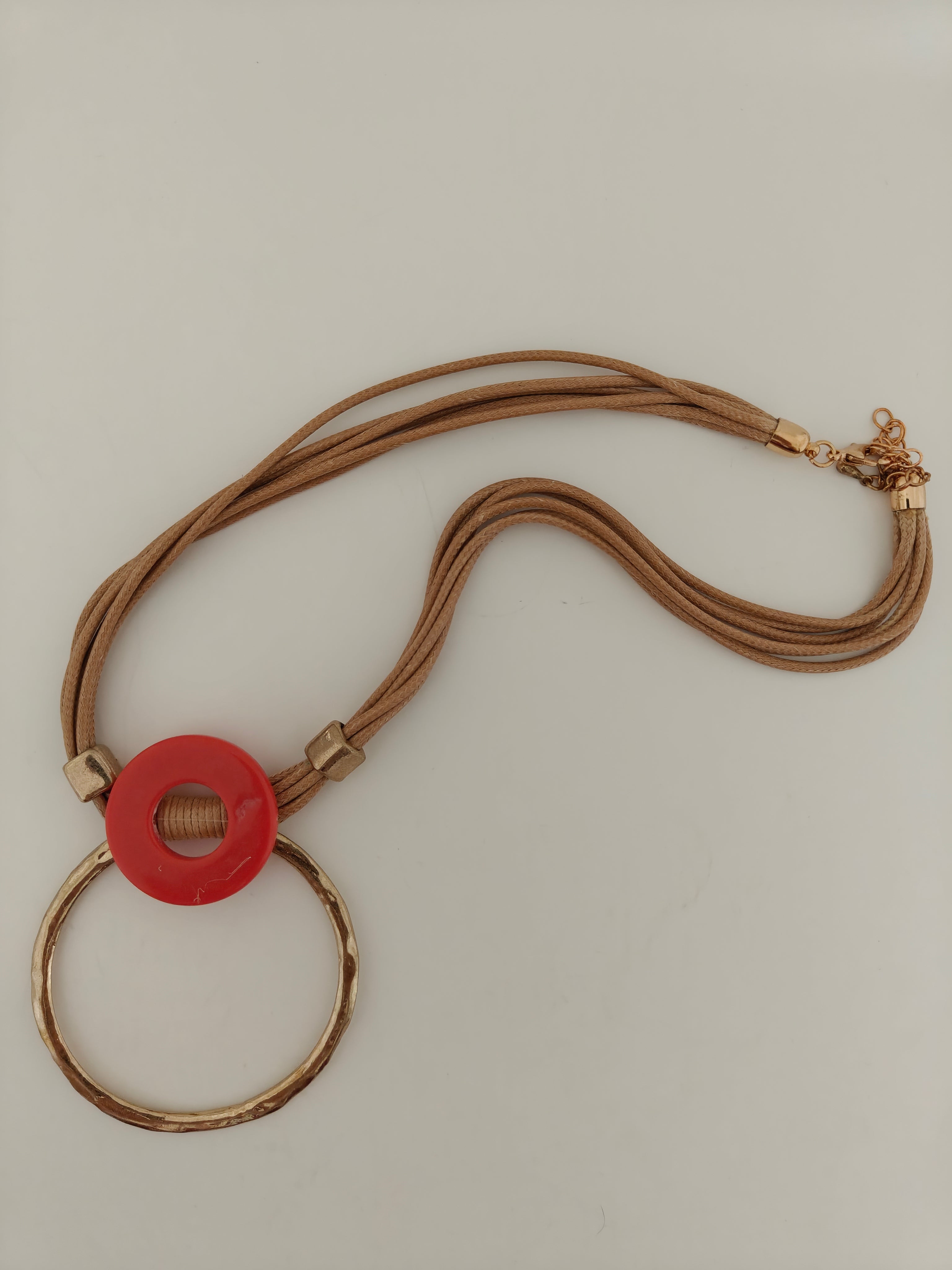 Scarlet Axis Necklace