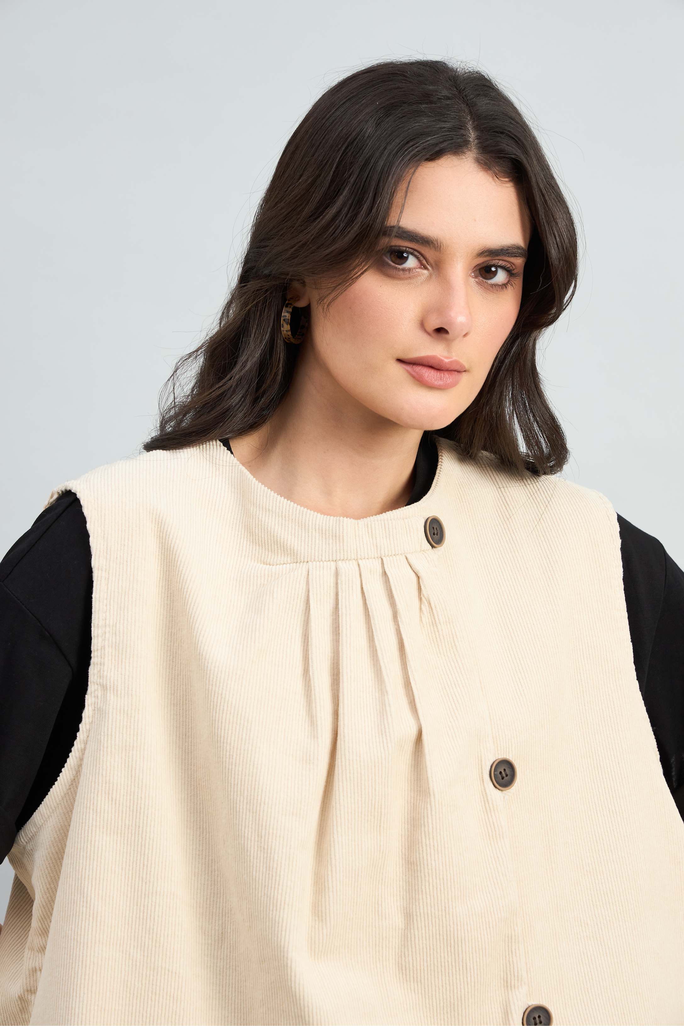 Urban Corduroy Layer Vest (10% Off Auto Applied On Add to Cart)