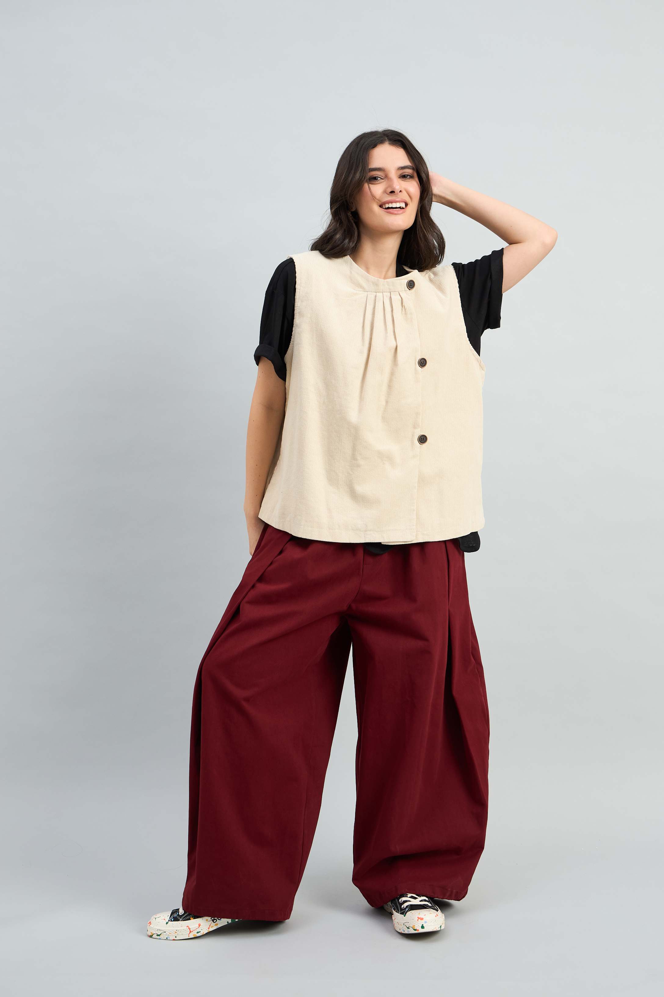 Urban Corduroy Layer Vest (10% Off Auto Applied On Add to Cart)