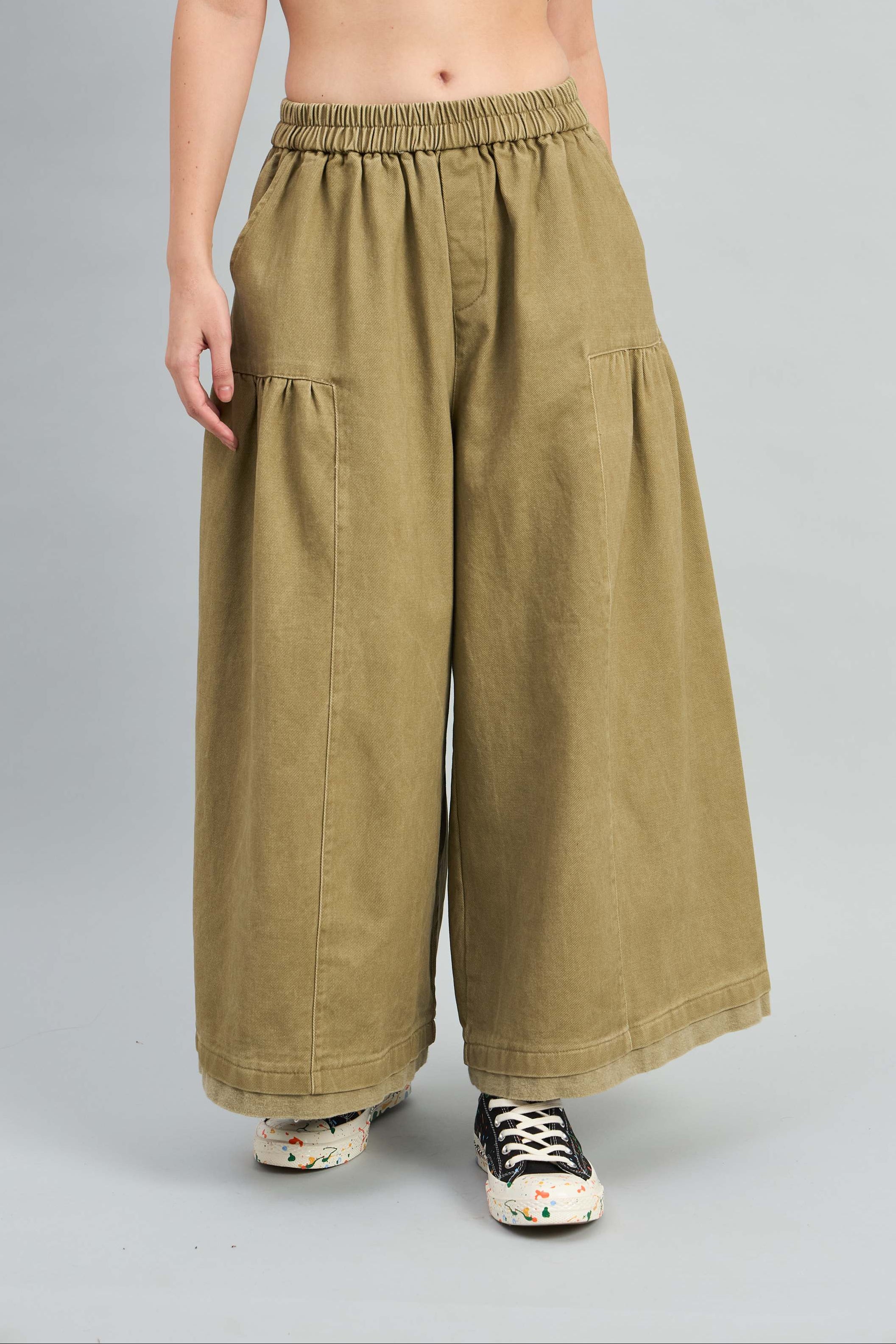 Cinched Wide Leg Pants (10% Off Auto Applied On Add to Cart)