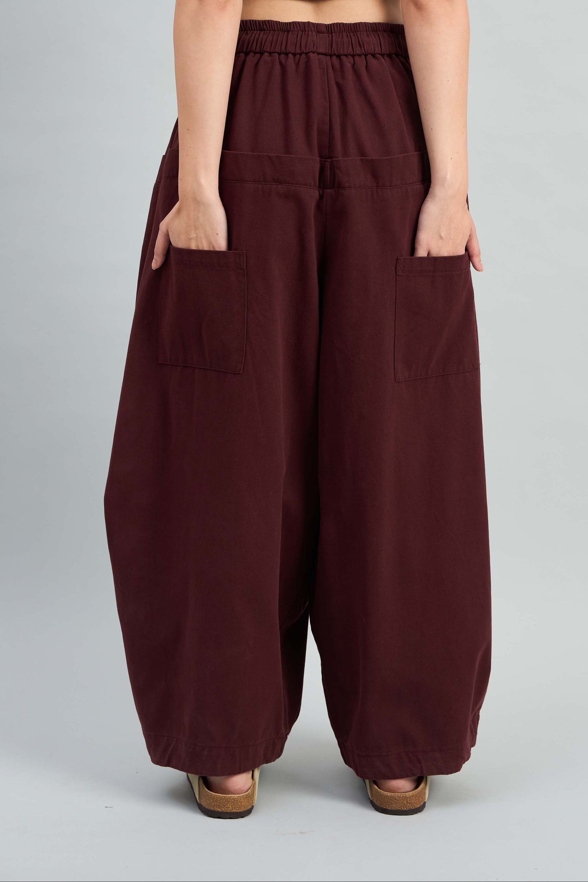 Twin Waist Barrel Pants (10% Off Auto Applied On Add to Cart)