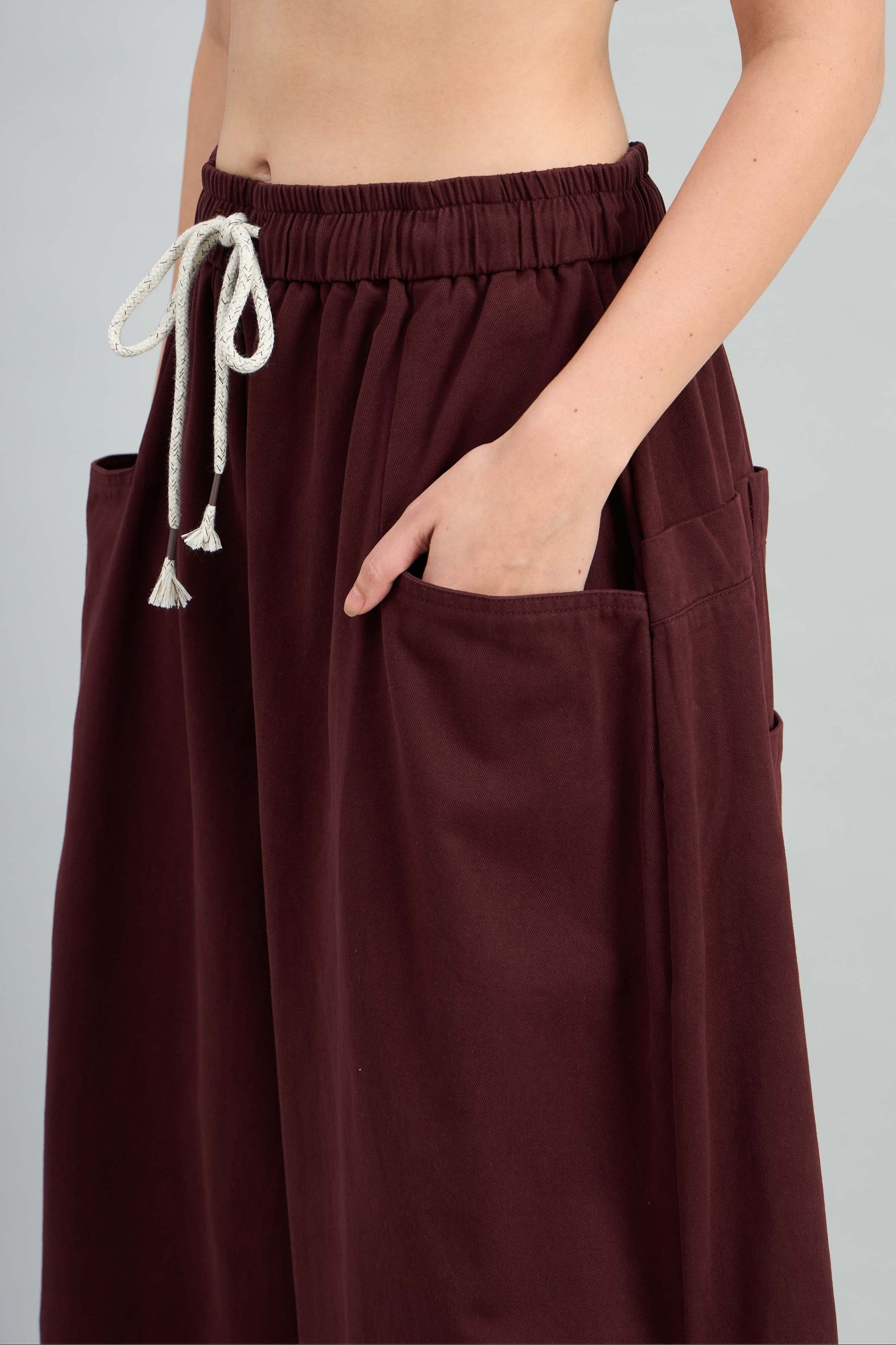 Twin Waist Barrel Pants (10% Off Auto Applied On Add to Cart)