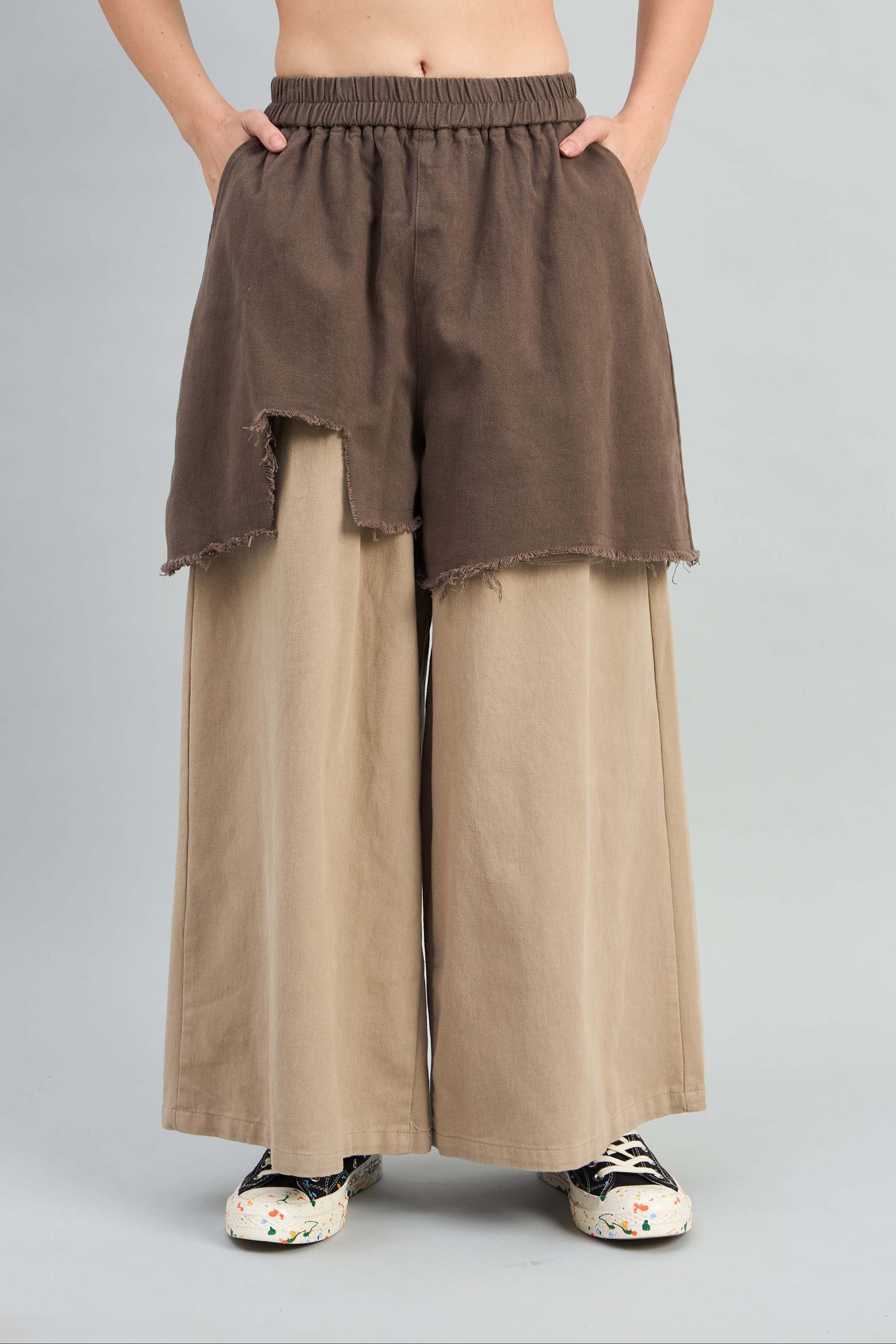 LayerPlay Flared Pants (10% Off Auto Applied On Add to Cart)