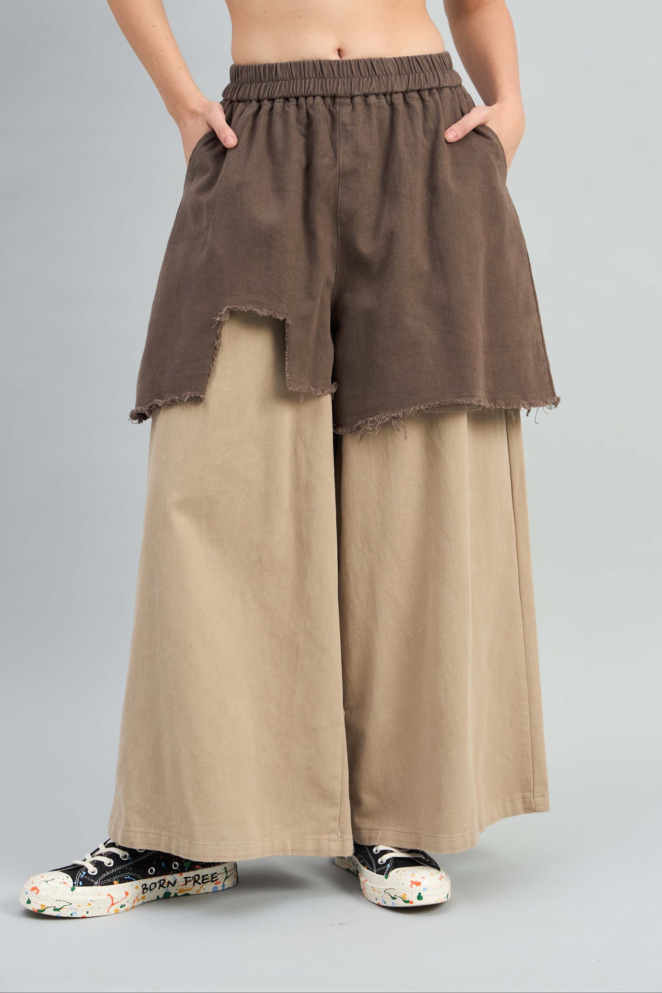 LayerPlay Flared Pants (10% Off Auto Applied On Add to Cart)