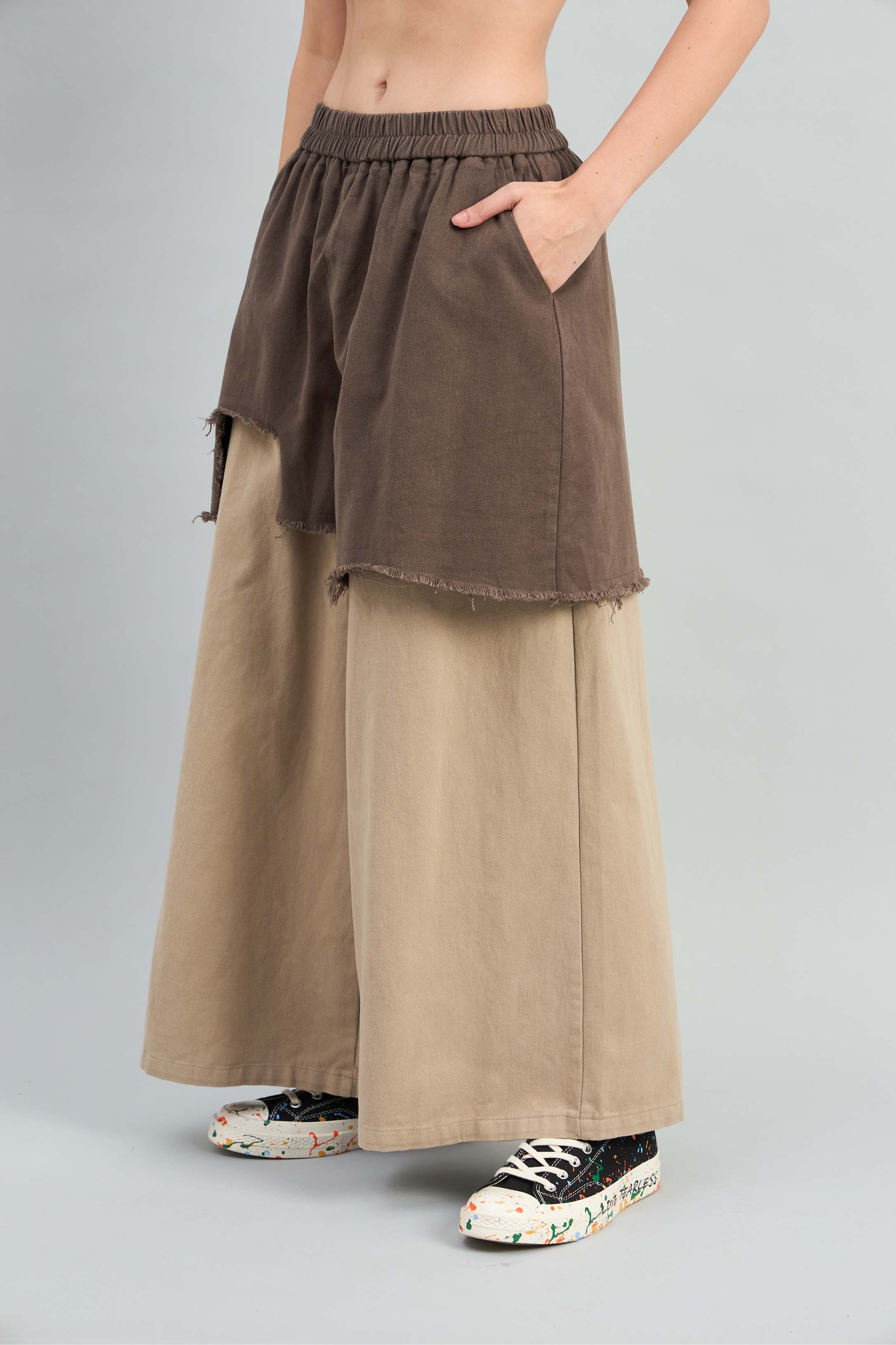 LayerPlay Flared Pants (10% Off Auto Applied On Add to Cart)