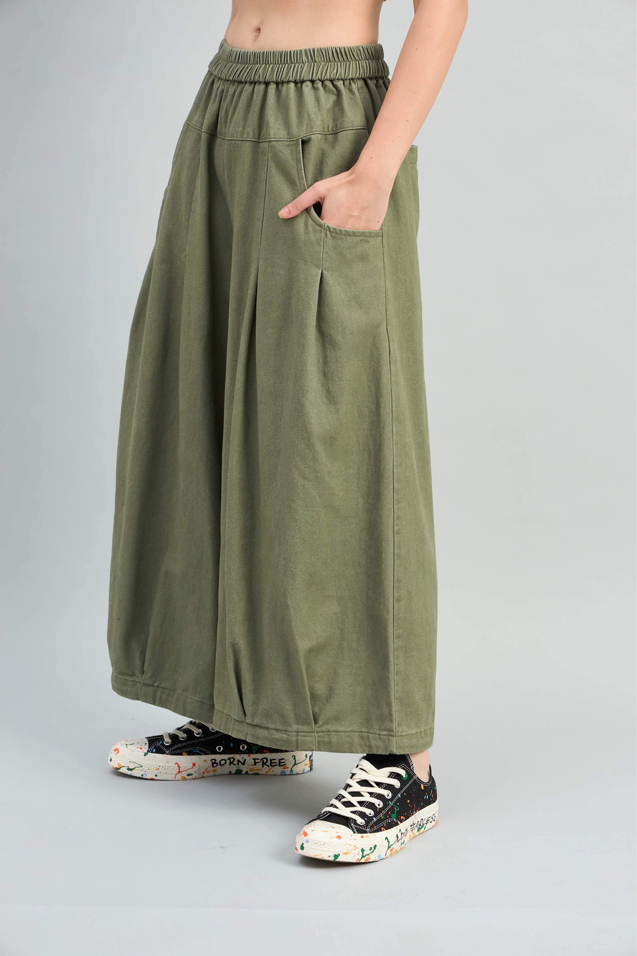 Volume Edit Flared Pants (10% Off Auto Applied On Add to Cart)