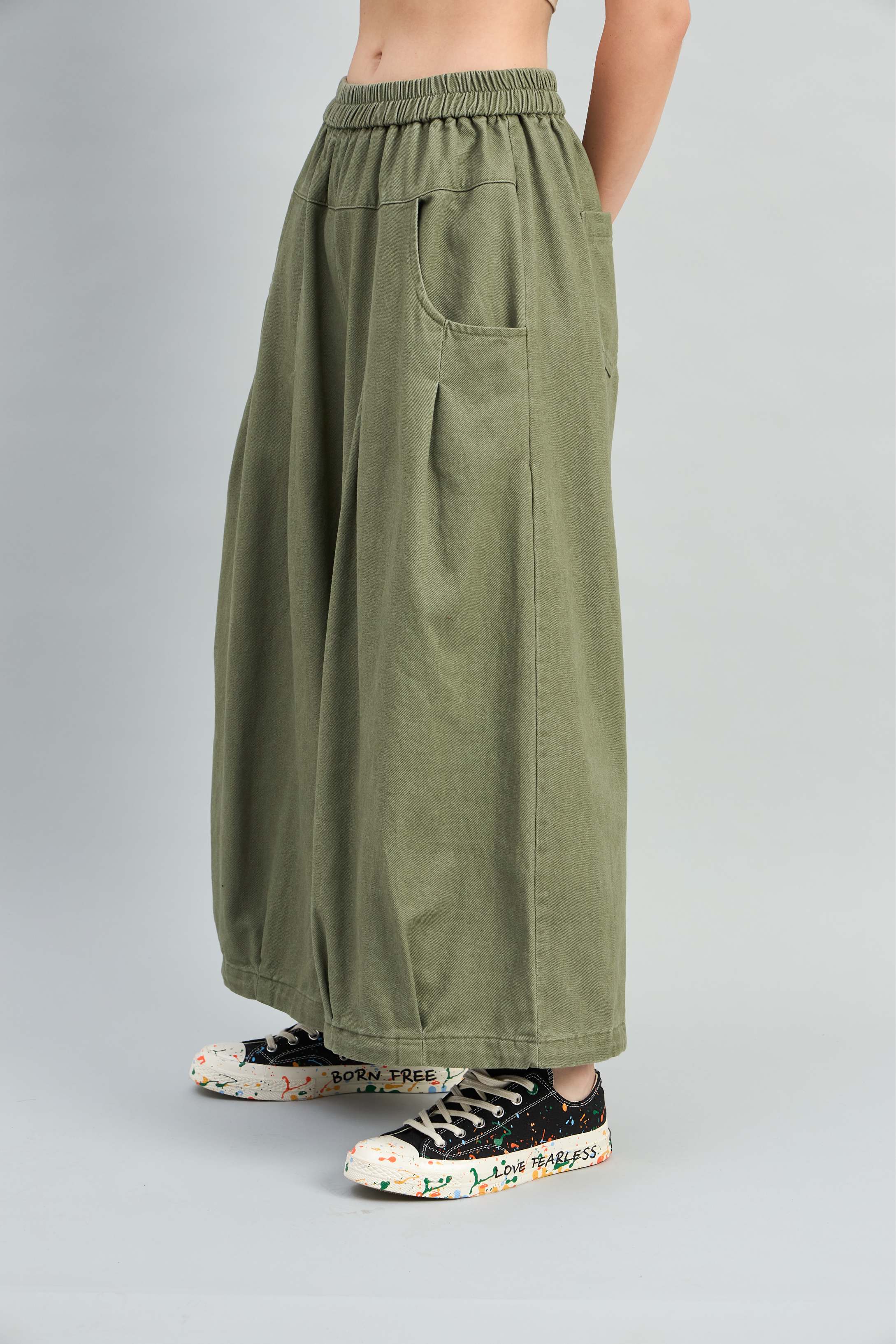 Volume Edit Flared Pants (10% Off Auto Applied On Add to Cart)