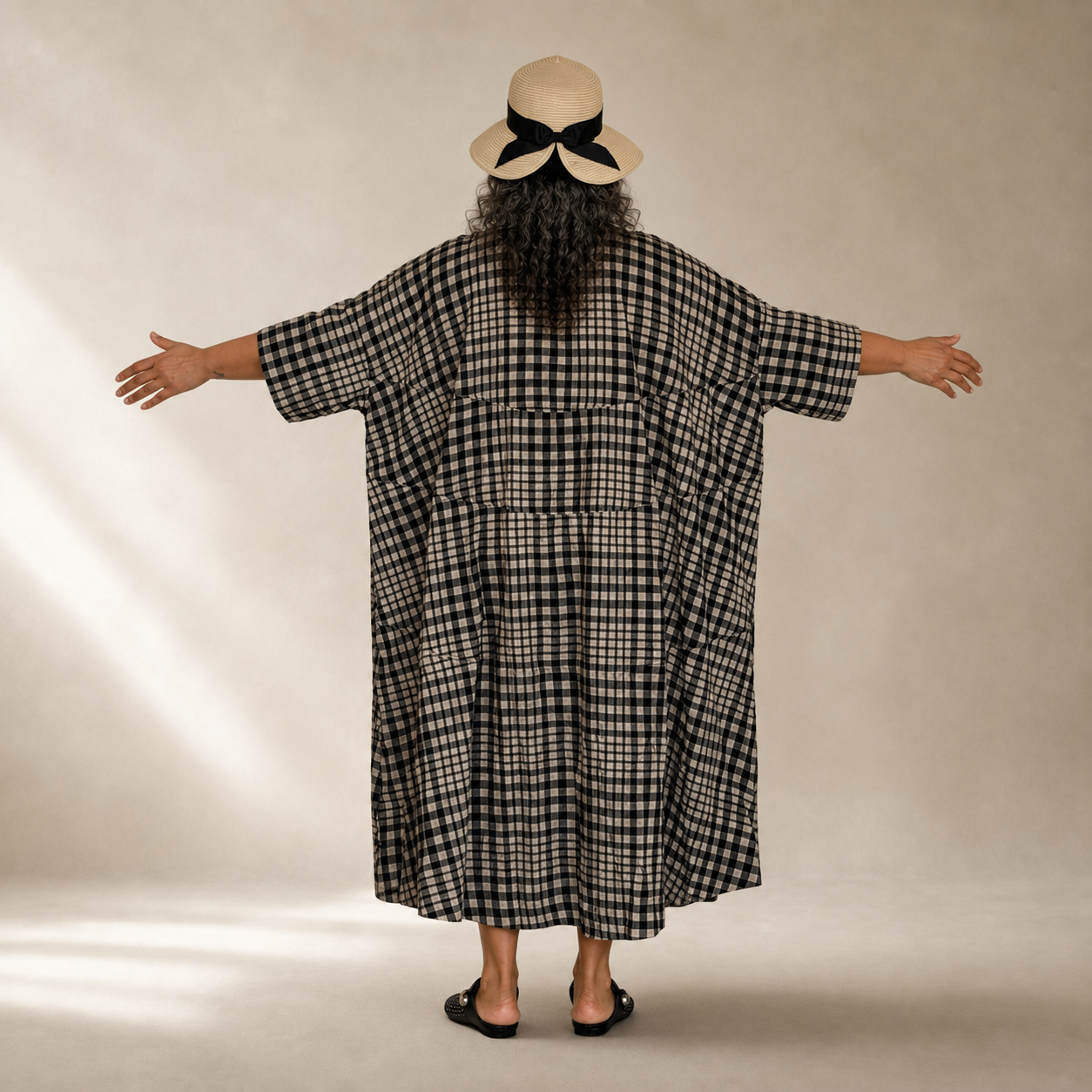 GRID Maxi Dress