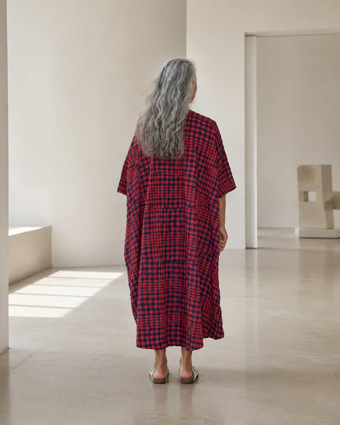 GRID Maxi Dress