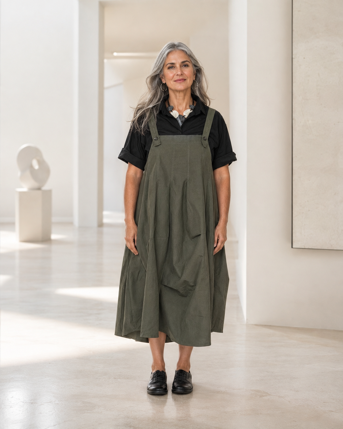 Roam Dungaree Dress