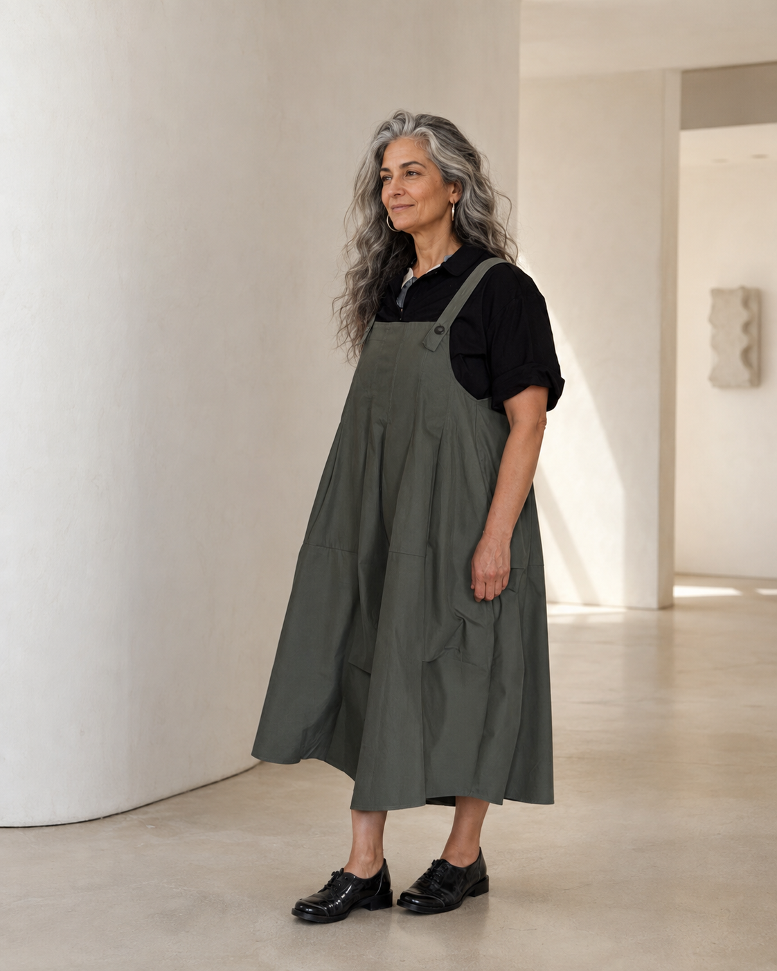Roam Dungaree Dress