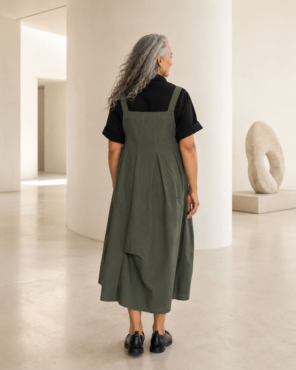 Roam Dungaree Dress