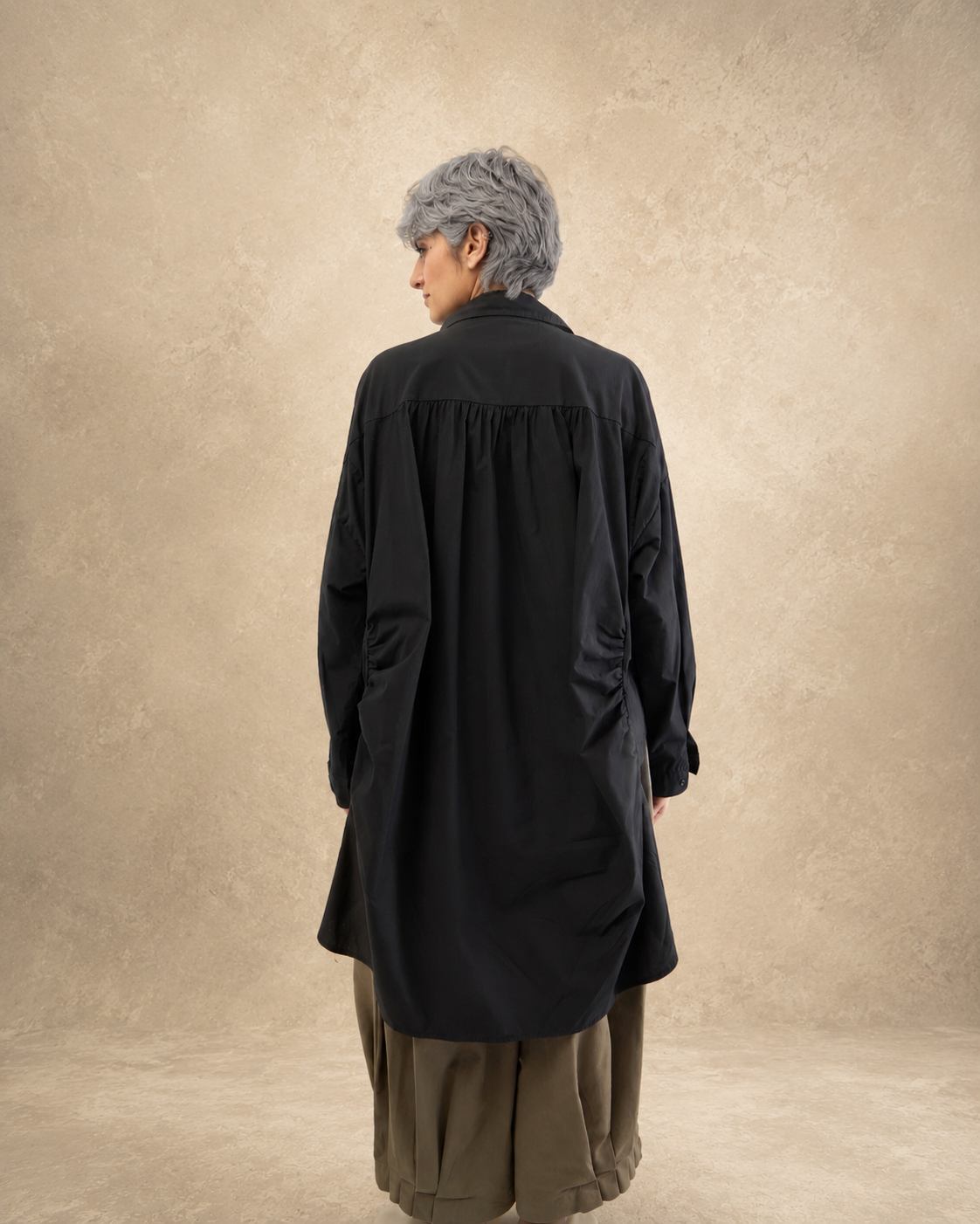 Volume Back Tunic
