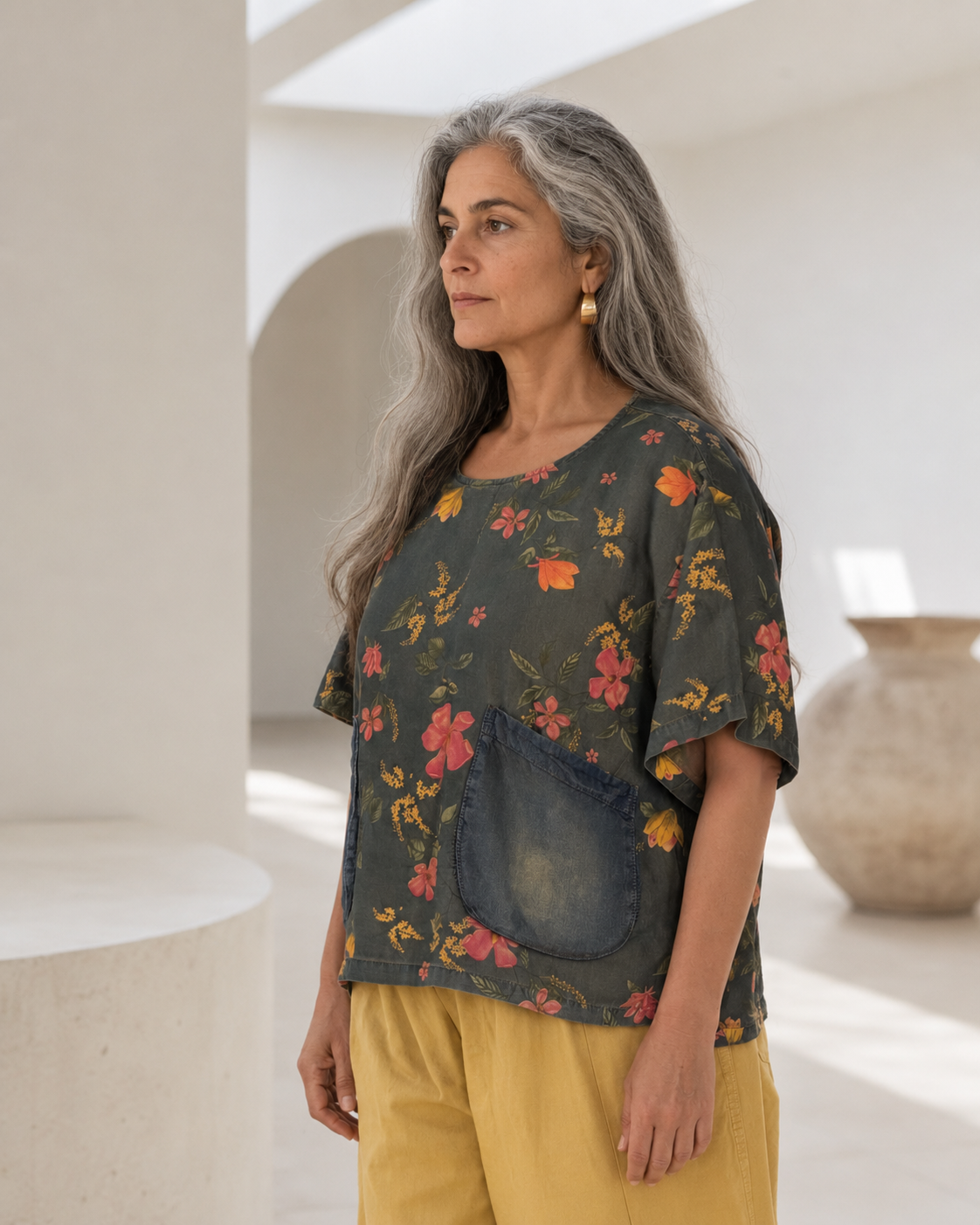 Groove Top (Denim)