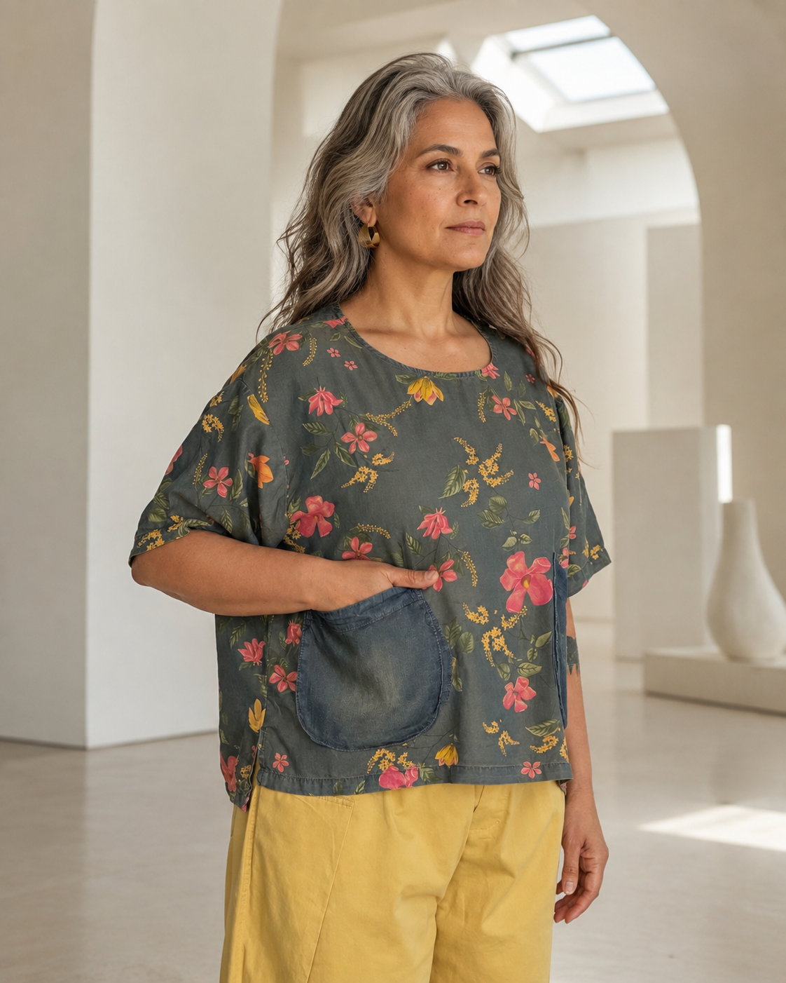 Groove Top (Denim)
