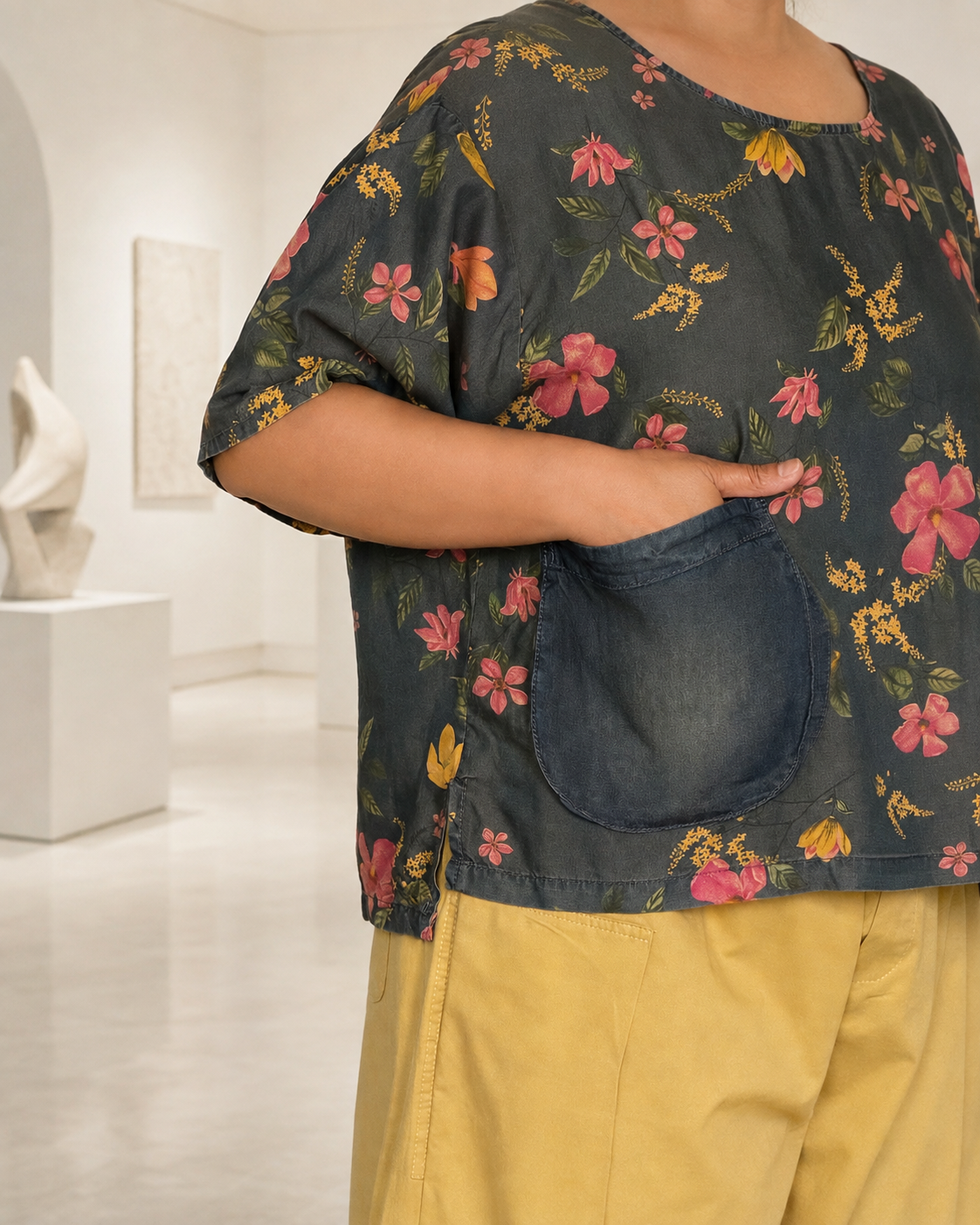 Groove Top (Denim)