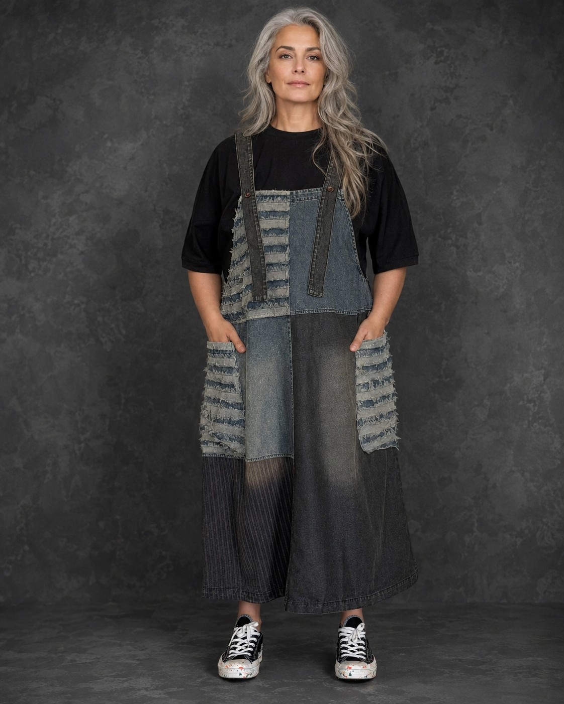 Denim Riot Dungaree Dress
