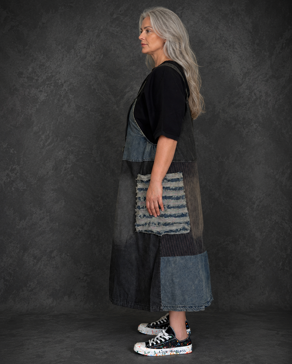 Denim Riot Dungaree Dress