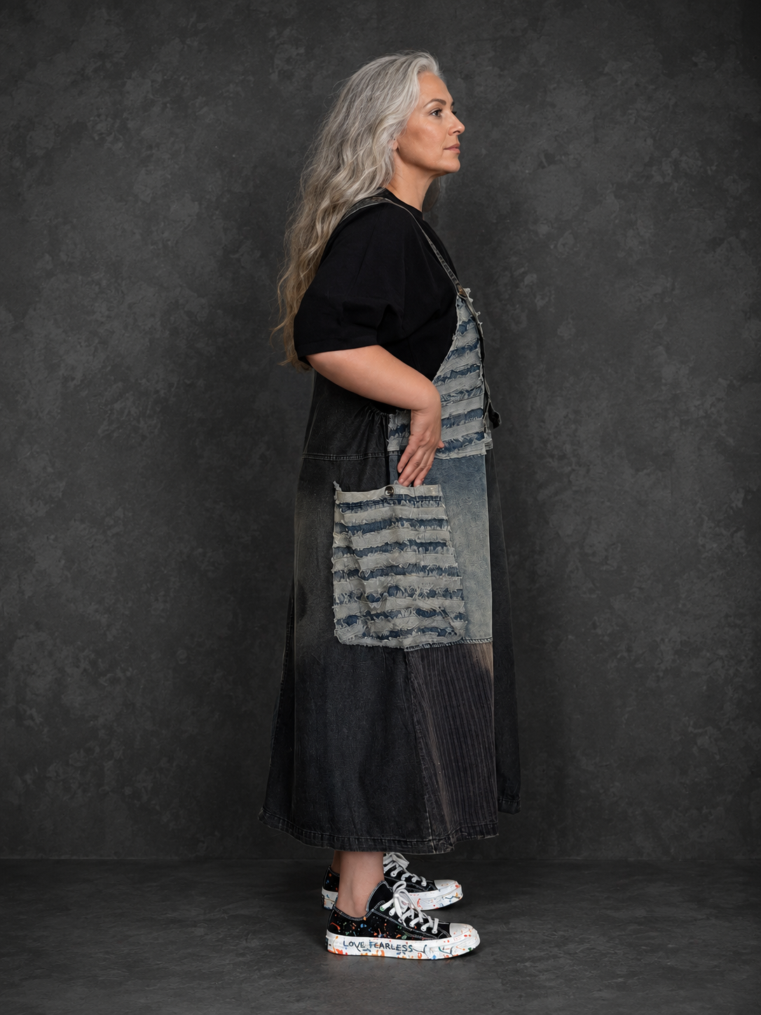 Denim Riot Dungaree Dress