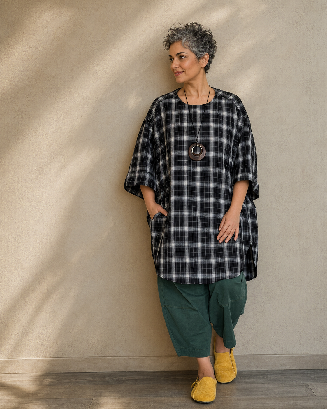 Grid Lock Tunic