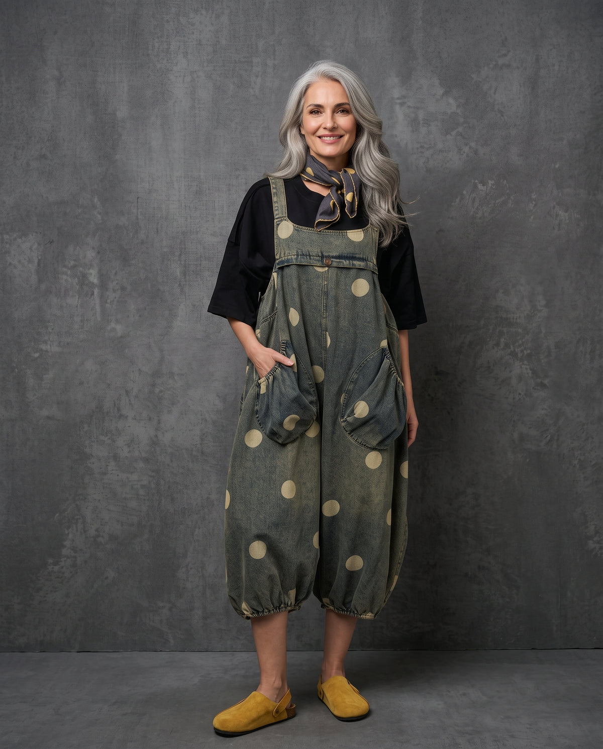 Polka Rebellion Dungaree