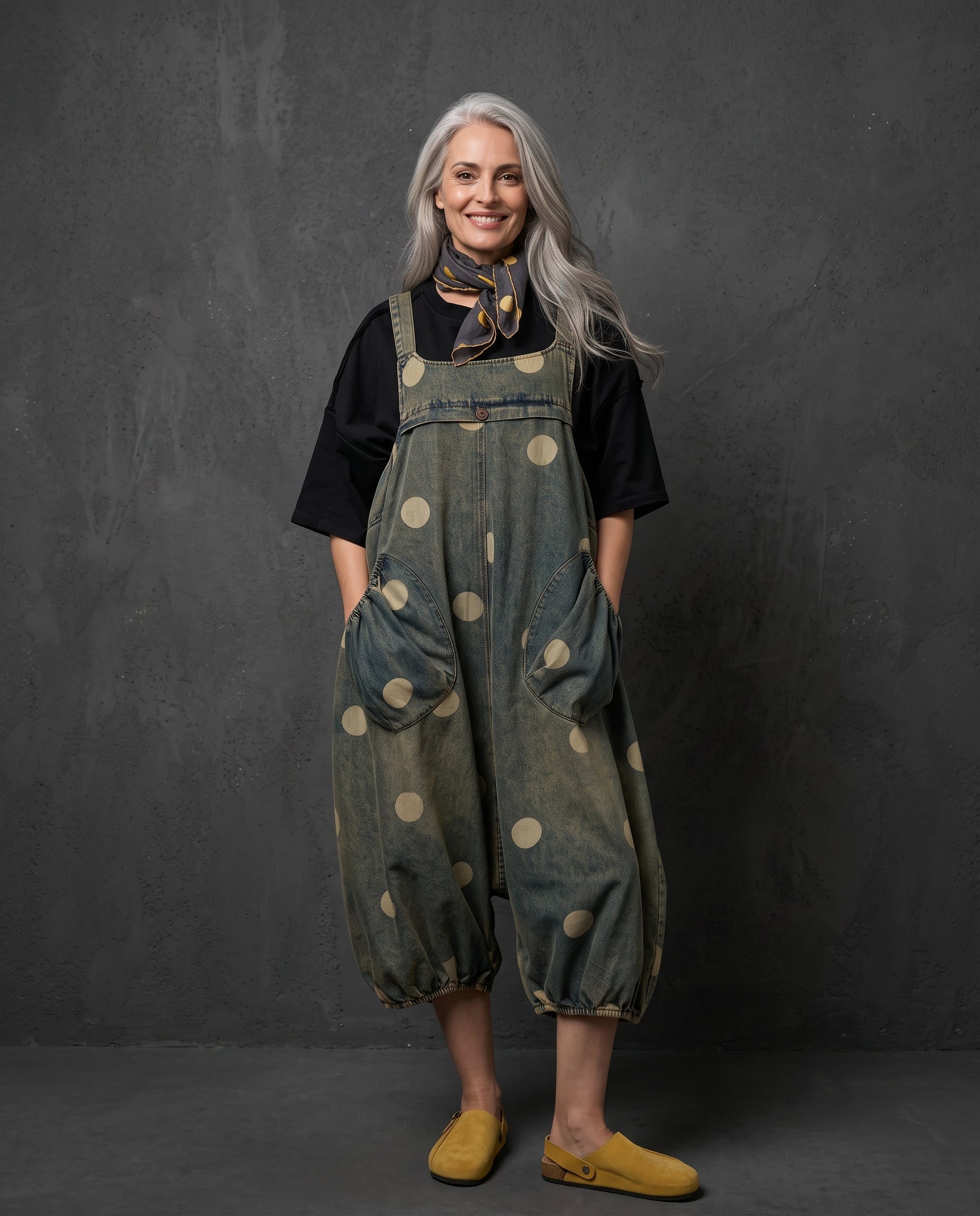 Polka Rebellion Dungaree